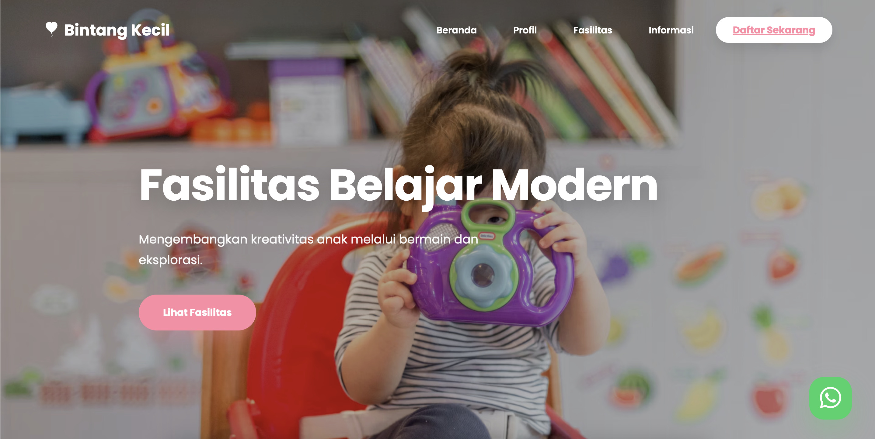 Template Website Sekolah TK Tiga